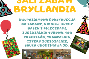 urodzinki w sali zabaw Bryllandia